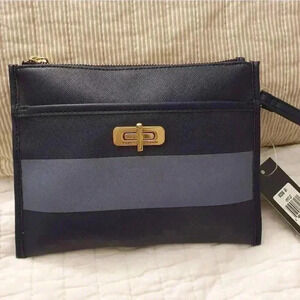 TH wristlet blue gold
